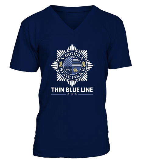 Virginia State Police V-Neck T-shirt