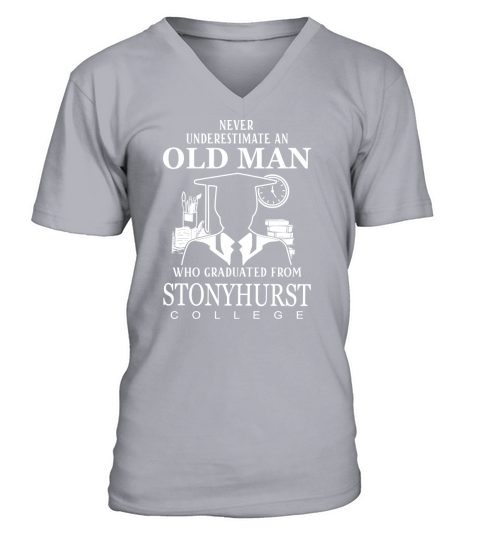 Old man who graduated From Stonyhurst college - Coffee Mug (colored) V-Neck T-shirt