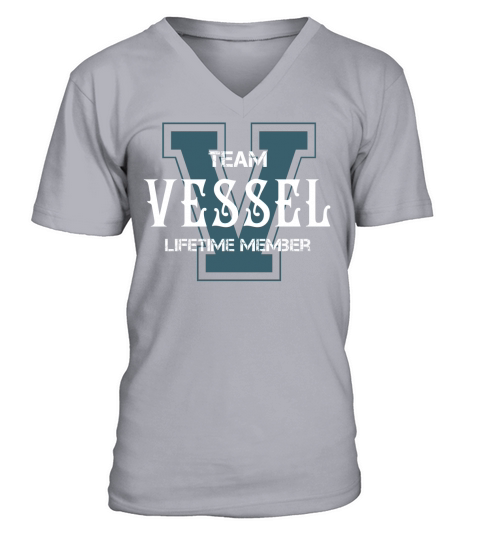 VESSEL Shirts - Team VESSEL Lifetime Member Name Shirts V-Neck T-shirt