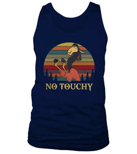 Kuzco Llama No touchy vintage shirt Tank Top Unisex
