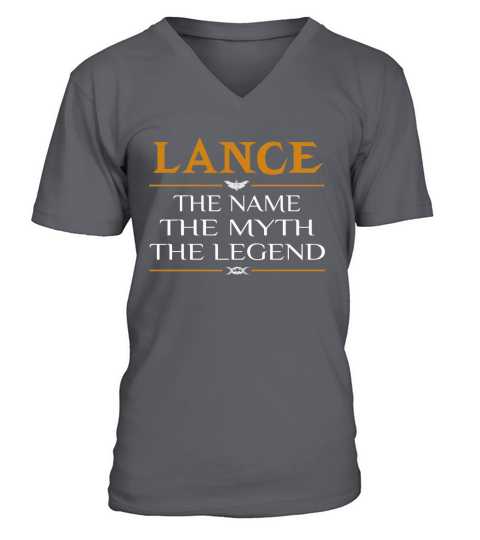 Lance Legend Name Lance  TeeForLance V-Neck T-shirt