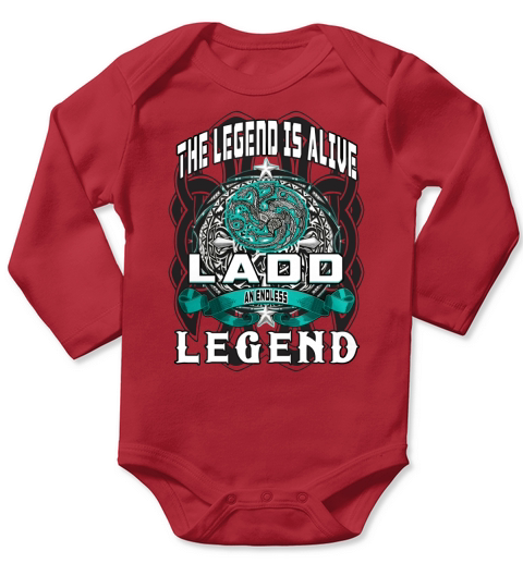 LADD ENDLESS LEGEND 3 HEAD DRAGON Long Sleeve Baby One-Piece