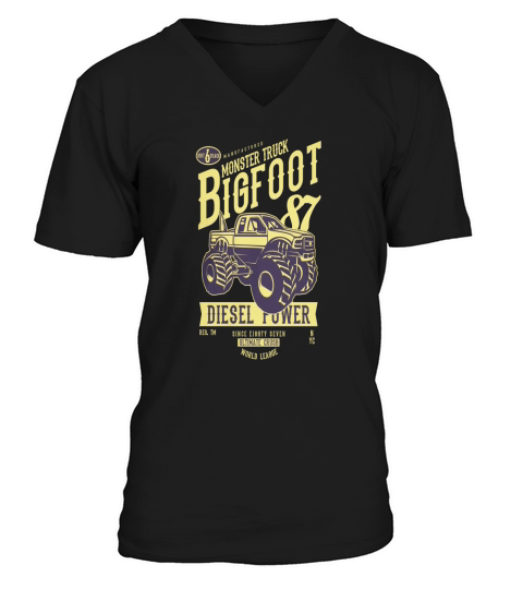 Bigfoot V-Neck T-shirt