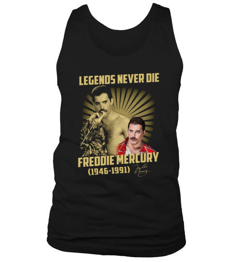 Legends Never Die Freddie Mercury Tank Top Unisex