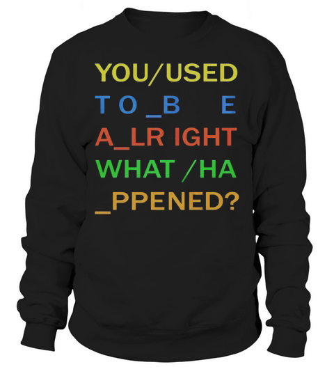 radiohead in rainbows tour shirt Sweatshirt Unisex