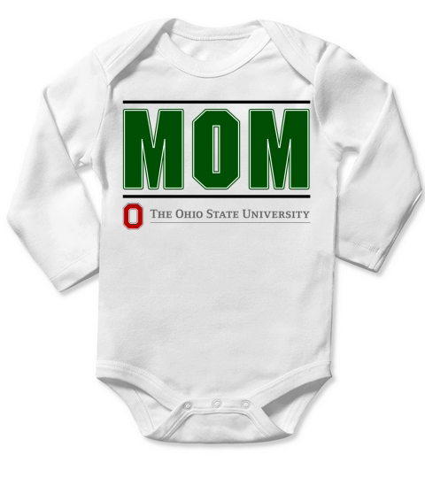 Ohio State University Main Campus Proud Mom Parents Day 2020 Long Sleeve Baby One-Piece