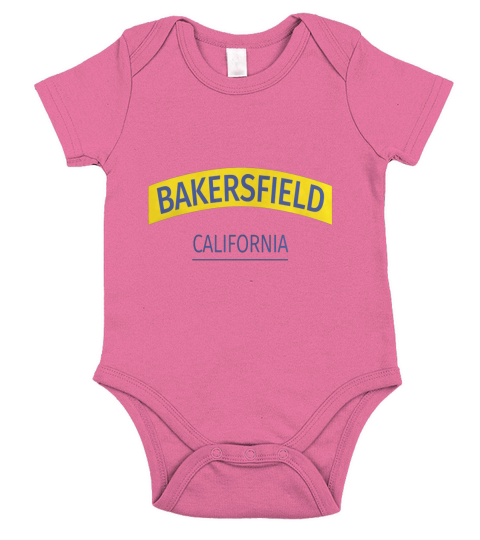 Bakersfield T-Shirts Short Sleeve Baby One-Piece