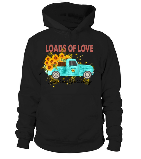 Loads of love special delivery sublimation Hoodie Unisex