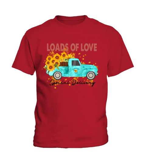 Loads of love special delivery sublimation Kids T-Shirt