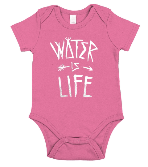 STANDING ROCK WATER IS LIFE NO DAPL Short Sleeve Baby One-Piece