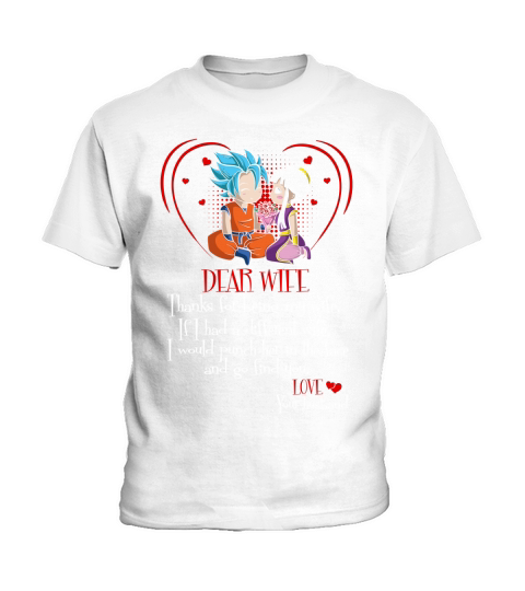 goku and chichi-wife- Kids T-Shirt