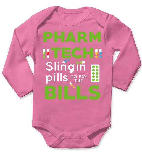 PHARM TECH Long Sleeve Baby One-Piece