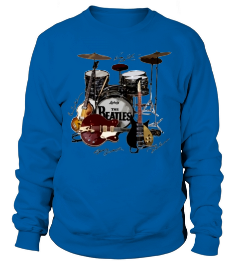 The Beatles i’m with the drummer signatures shirt Sweatshirt Unisex