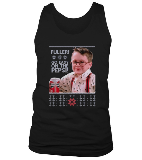 GO EASY ON THE PEPSI CHRISTMAS UGLY SWEATER FULLER PEPSI Tank Top Unisex