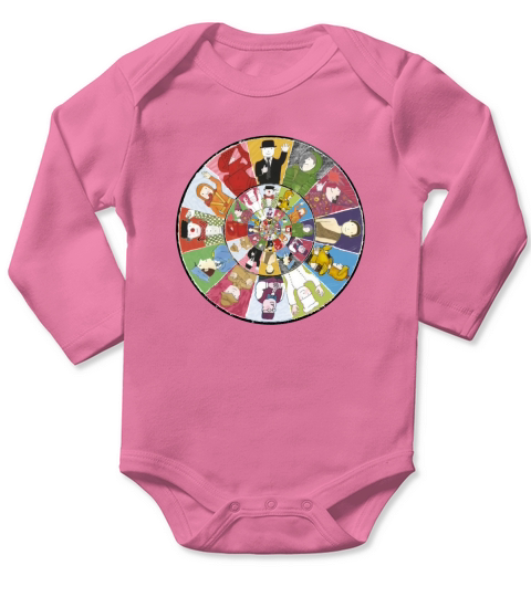 Mr Benn As If By Magic The Shopkeeper Appeared Long Sleeve Baby One-Piece