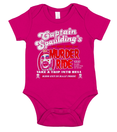 Captain Spaulding Murder Ride Short Sleeve Baby One-Piece