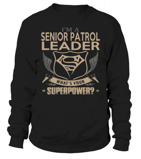 SENIOR PATROL LEADER Sweatshirt Unisex