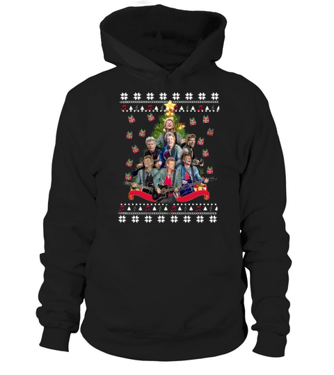 Bon Jovi Christmas tree ugly Hoodie Unisex