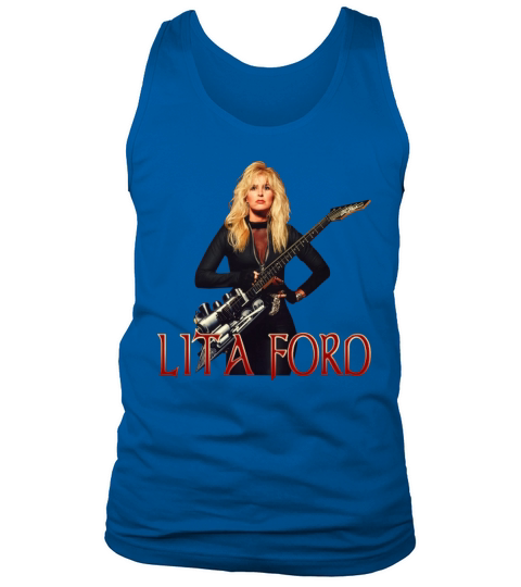 Lita Ford Tshirt Tank Top Unisex