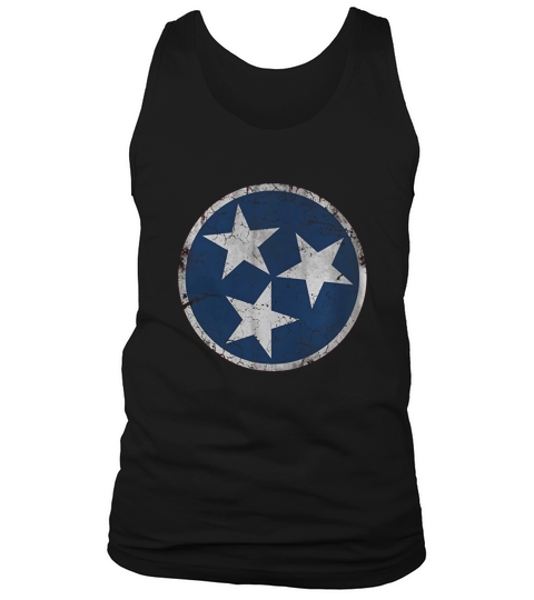 Vintage Grunge Flag of Tennessee Tank Top Unisex
