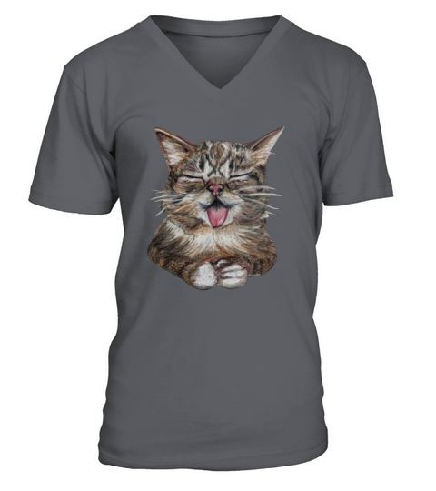 Cat Bub V-Neck T-shirt