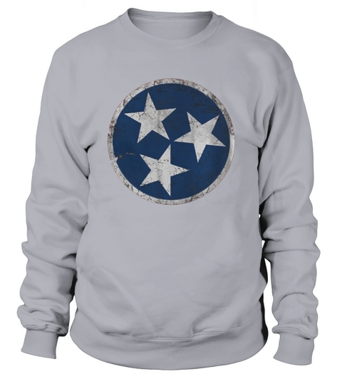 Vintage Grunge Flag of Tennessee Sweatshirt Unisex