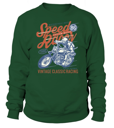 Speed Racer Vintage Classic Racing Sweatshirt Unisex
