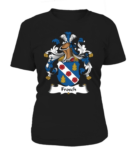 Frosch Family Crest German Family Crests Women's T-Shirt