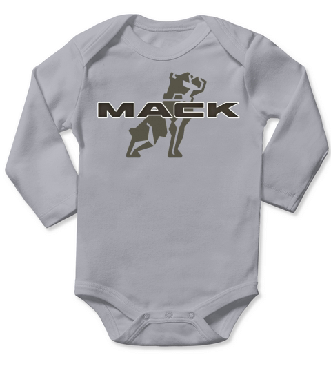 Mack Truck Hoodie Long Sleeve Baby One-Piece