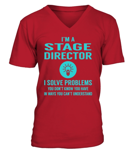 Stage Director V-Neck T-shirt