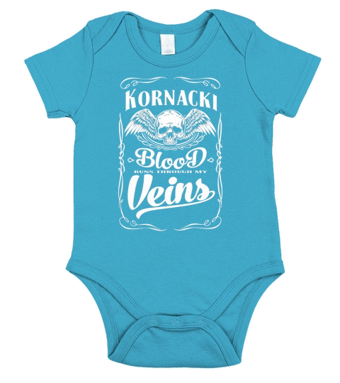Vintage Tshirt for Kornacki Short Sleeve Baby One-Piece