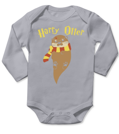 Harry Otter Long Sleeve Baby One-Piece