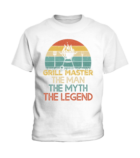 GRILL MASTER THE MAN THE Kids T-Shirt