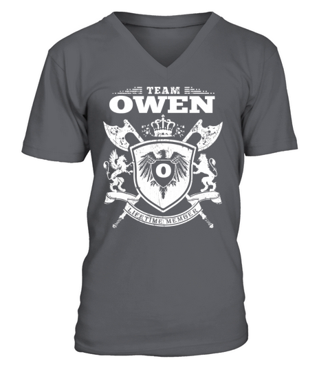 Team Owen T-Lifetime Member: Tshirts For Team Owen, Owen Family, Owen Company V-Neck T-shirt