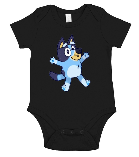 Cute Bluey for fan Short Sleeve Baby One-Piece