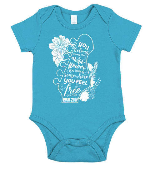 Tom Petty Short Sleeve Baby One-Piece