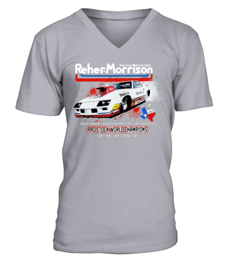 Racing engines Reher Morrison David Reher Buddy Morrison Lee Shepherd shirt V-Neck T-shirt