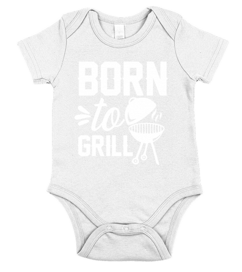 Grilling Day born to grill Short Sleeve Baby One-Piece