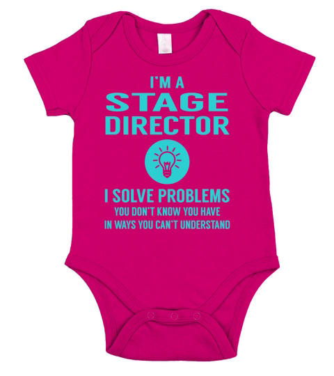 Stage Director Short Sleeve Baby One-Piece