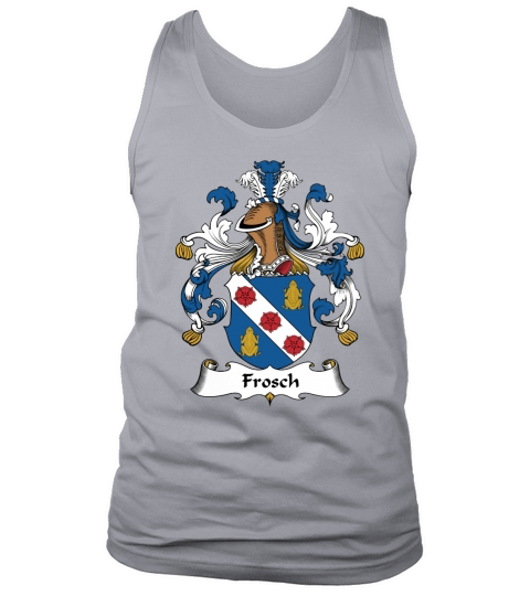 Frosch Family Crest German Family Crests Tank Top Unisex