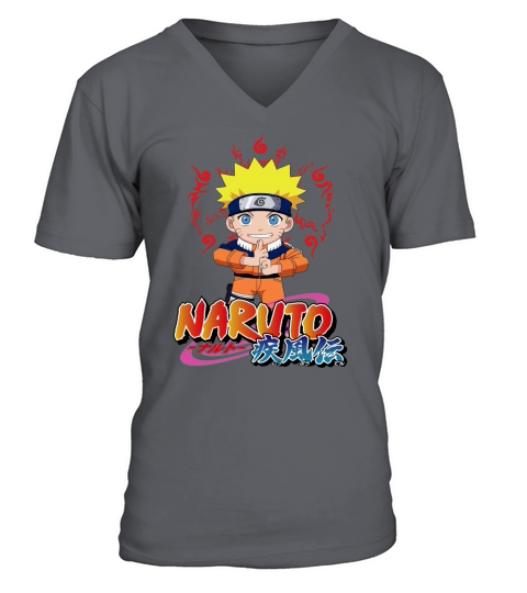 naruto V-Neck T-shirt