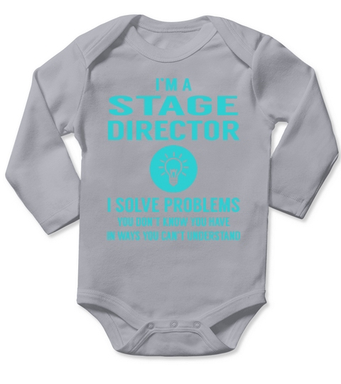 Stage Director Long Sleeve Baby One-Piece