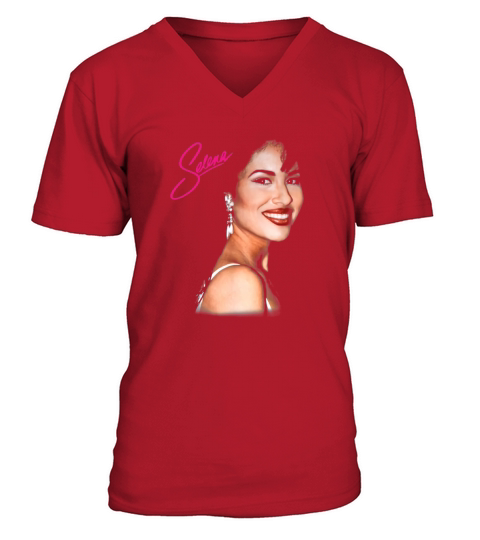 Vintage Selenas Quintanilla Music Retro V-Neck T-shirt