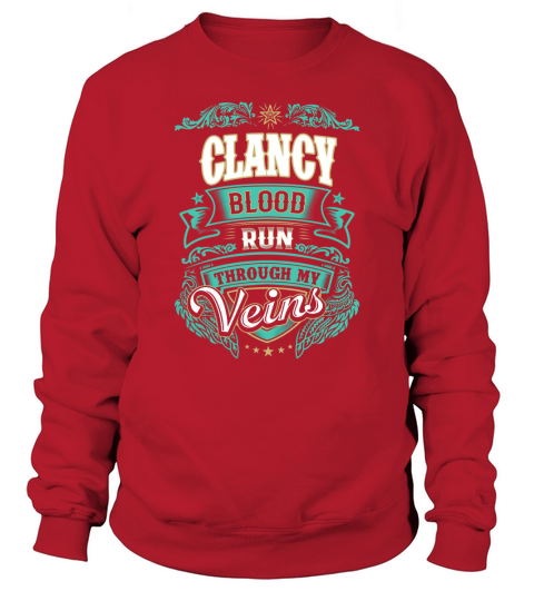 CLANCY shirt, CLANCY Family Name, CLANCY Funny Name Gifts T Shirt Sweatshirt Unisex