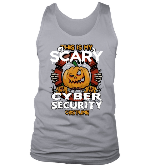 CYBER SECURITY Scary Halloween Tank Top Unisex