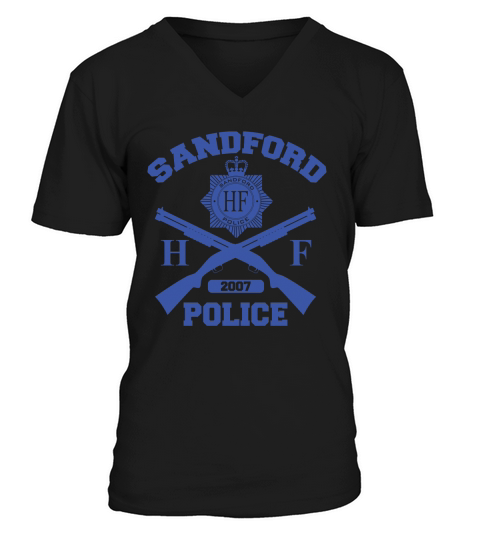 Sandford Police Cornetto Trilogy V-Neck T-shirt