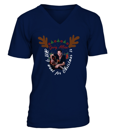 Gary Allan V-Neck T-shirt