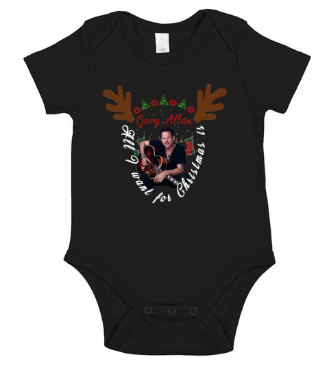 Gary Allan Short Sleeve Baby One-Piece