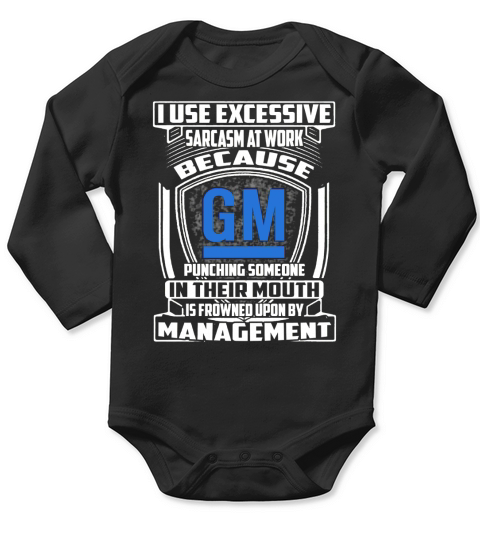 General Motors Long Sleeve Baby One-Piece