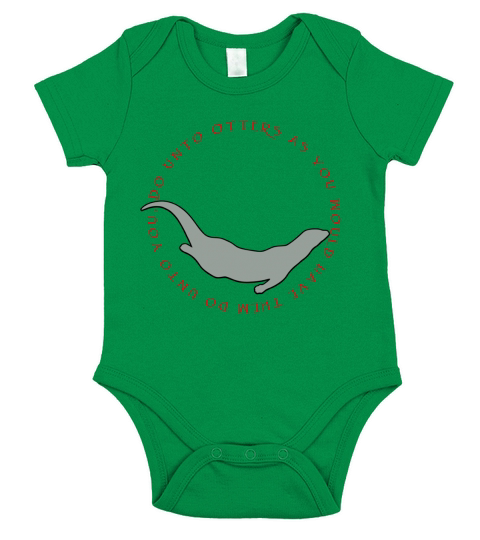 Do Unto Otters Short Sleeve Baby One-Piece